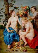Peter Paul Rubens Ceres mit zwei Nymphen USA oil painting artist